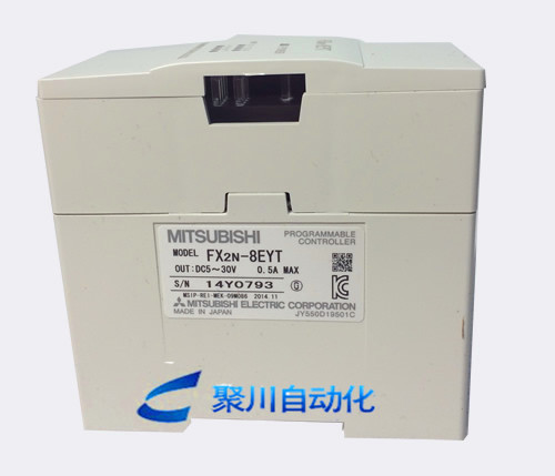 FX2N-8EYT三菱模块北京三菱PLC扩展模块促销